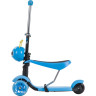 Кикборд NOVATRACK DISCO-KIDS SADDLE голубой 120S.DISCOKIDS.BL9